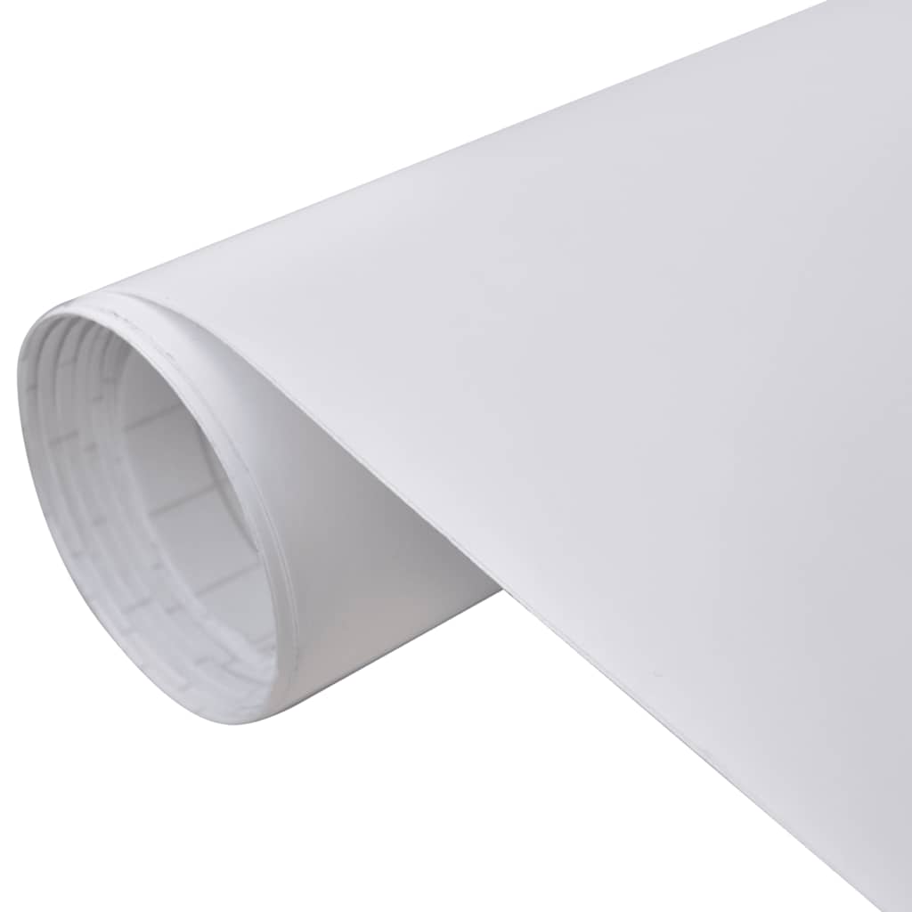 Vidaxx 2 pcs feuille de voiture 100x150 cm blanc mat