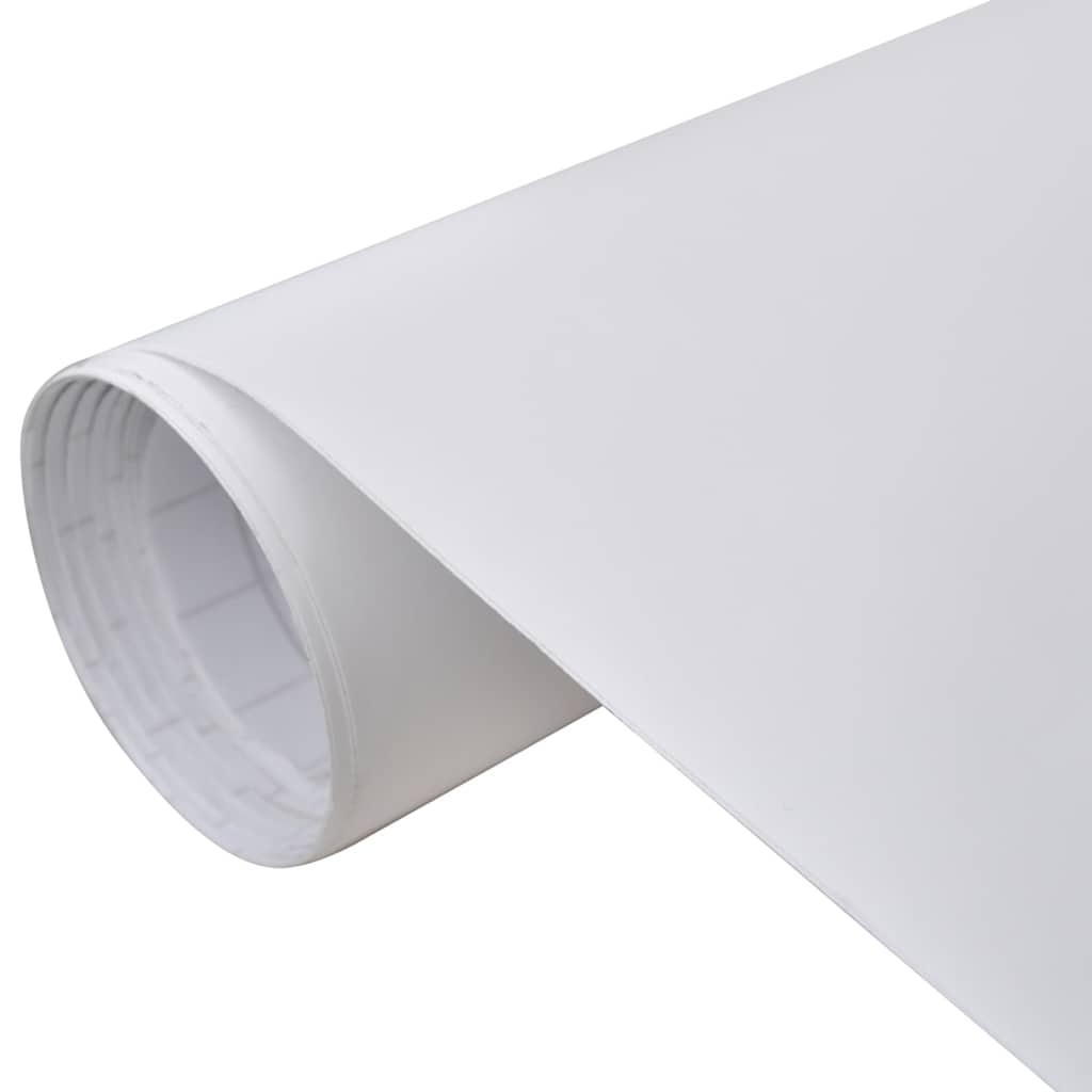 Vidaxx 2 pcs feuille de voiture 100x150 cm blanc mat