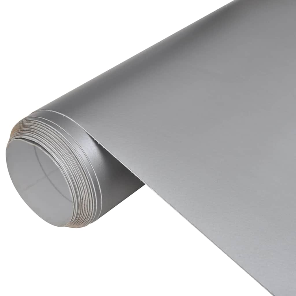 Vidaxx 2 pcs car foil 100x150 cm matt silver