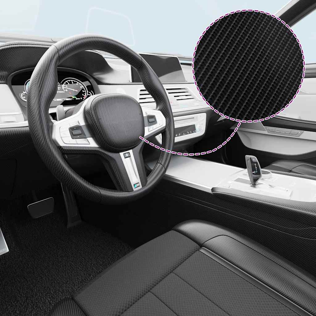 Vidaxx film de voiture 4d 100x150 cm noir
