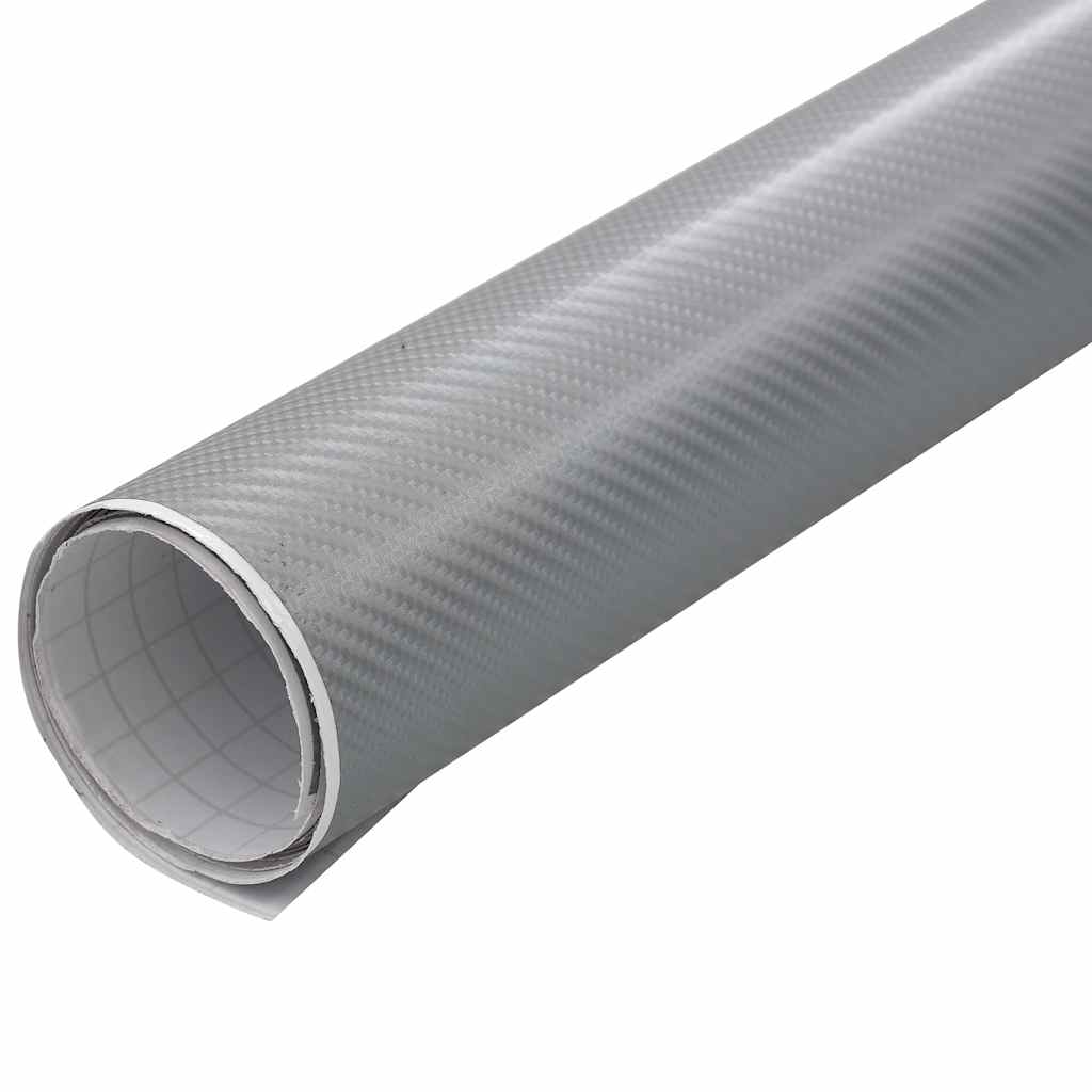 Vidaxx film de voiture 4d 100x150 cm couleur argent