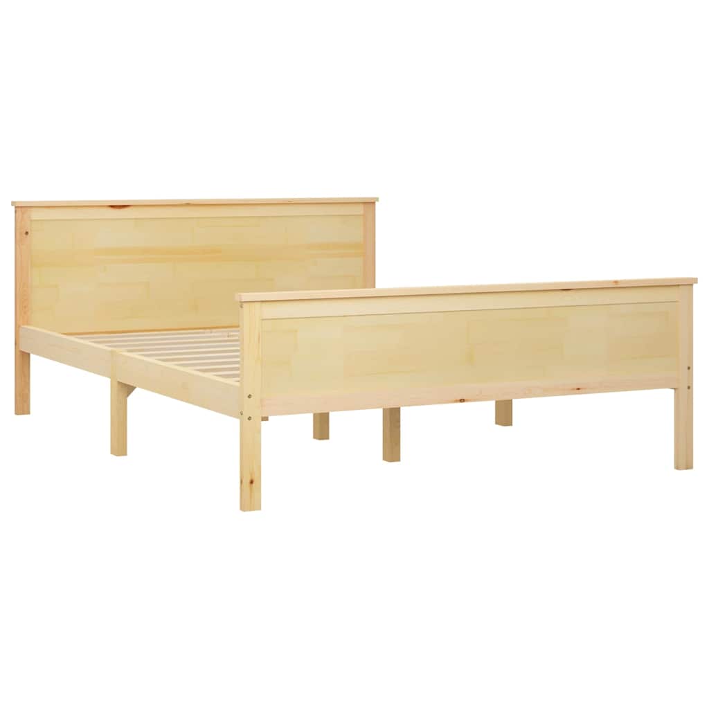Vidaxl bedframe massief grenenhout 120x200 cm