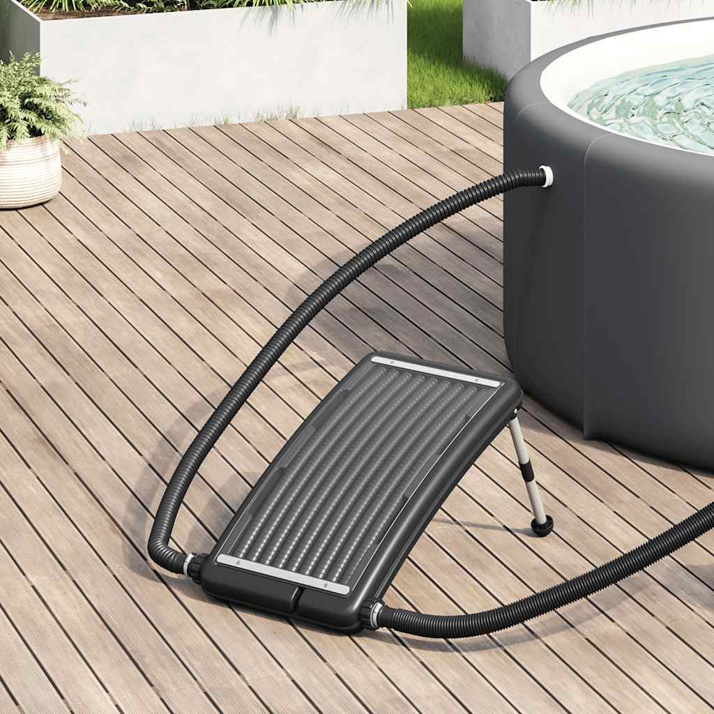 Panne de chauffage de piscine Vidaxl Bent 72.5x46 cm