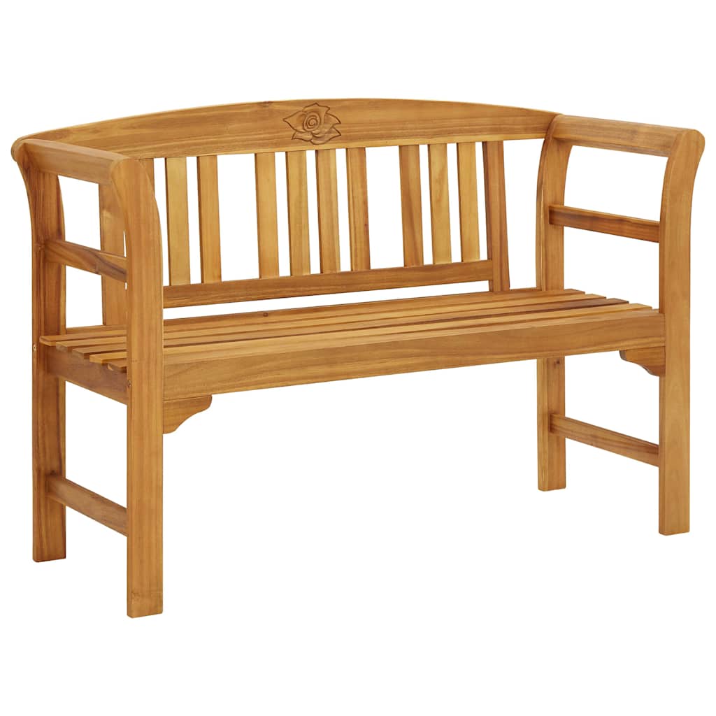 Vidaxl tuinbank 114 cm massief acaciahout