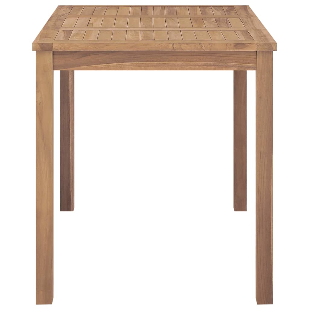 Vidaxl tuintafel 120x70x77 cm massief teakhout