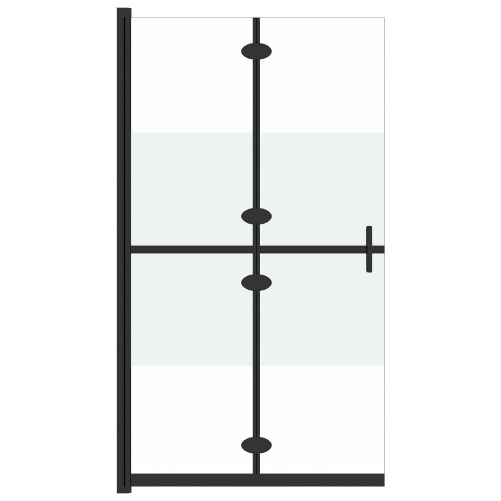 Vidaxl Walk-In Walk-In Walking Murnable 70x190 cm ESG-Glas Halfmat