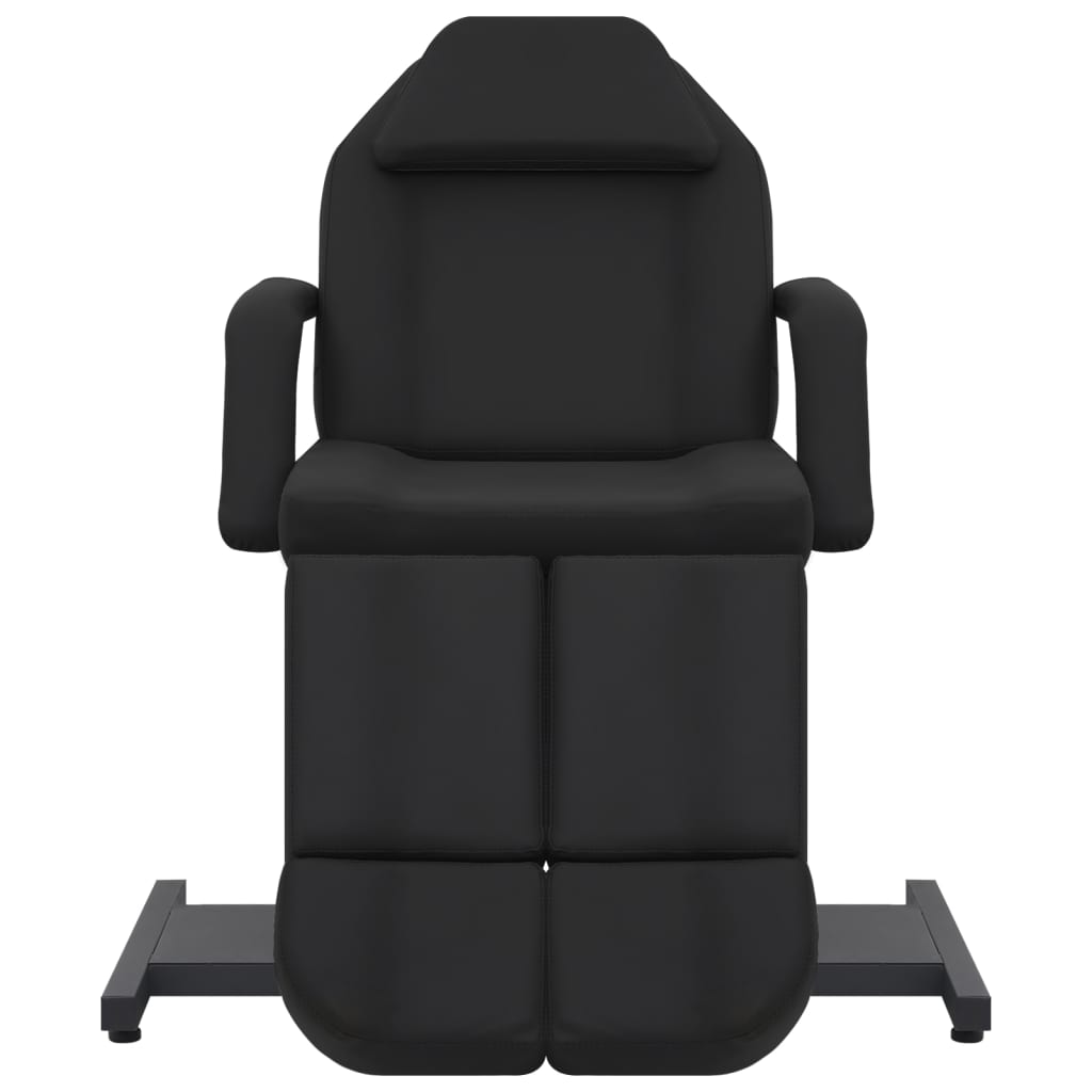VidaXL Chaise de traitement 180x62x78 cm cuir artificiel noir