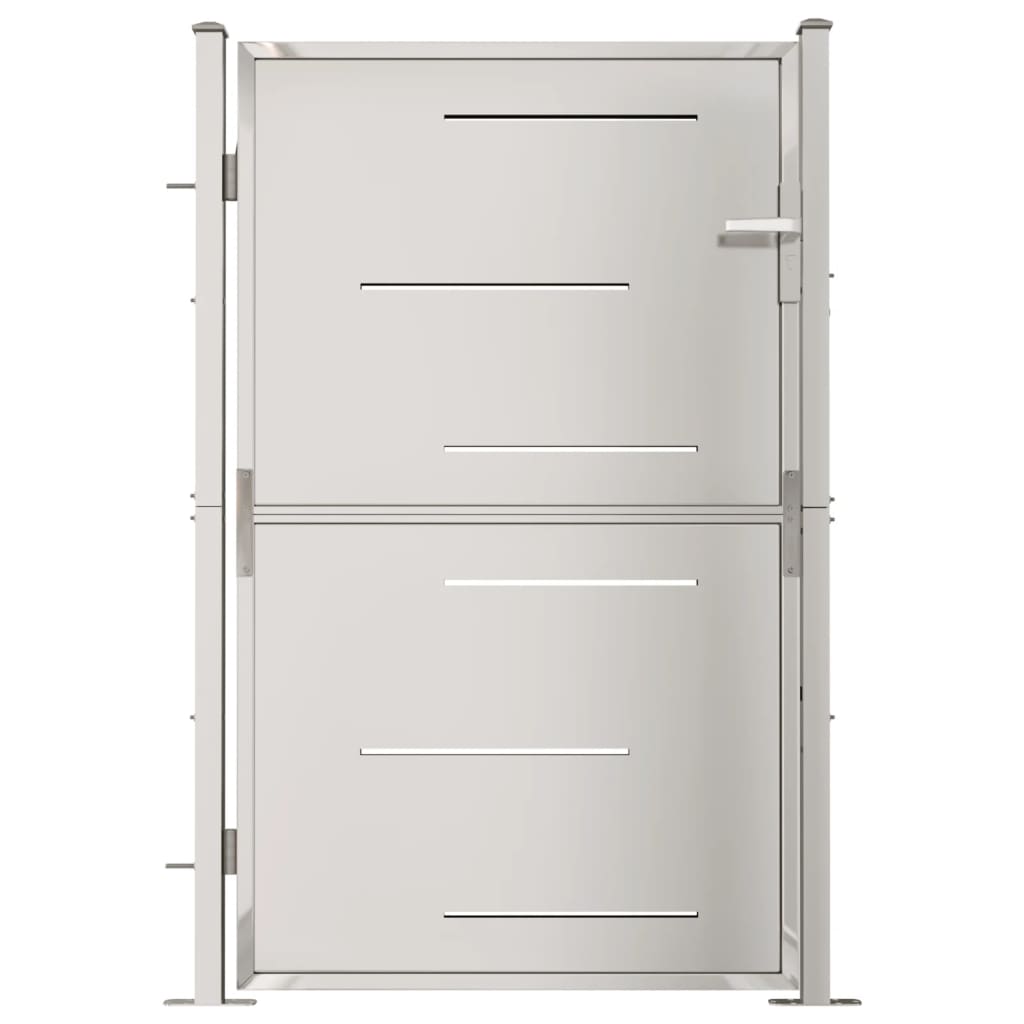 Vidaxl Garden Gate 100x150 cm en acier inoxydable