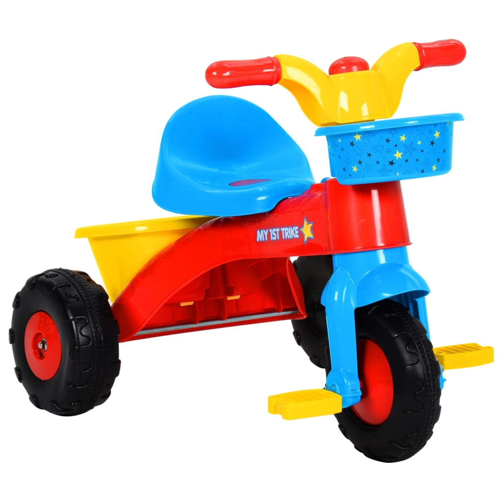VidaXL tricycle pour enfants multicolore