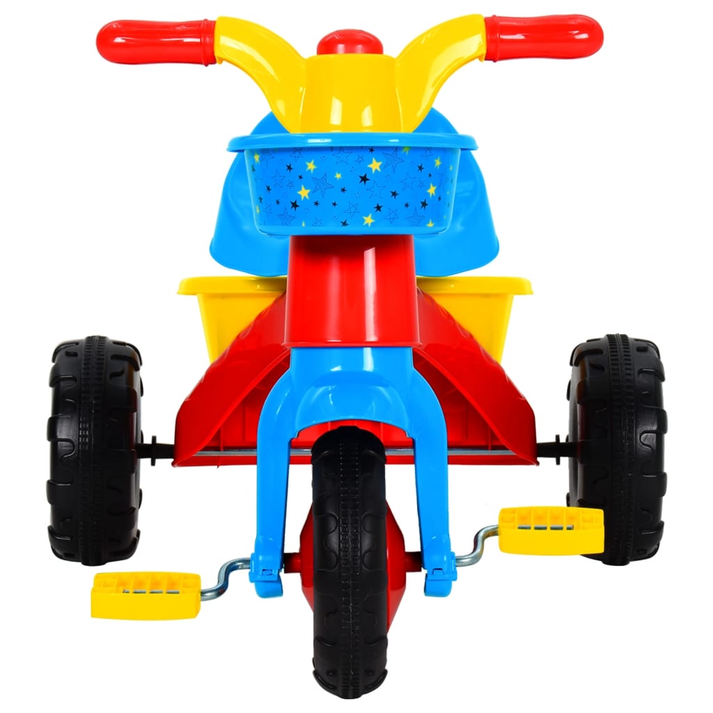 VidaXL tricycle pour enfants multicolore