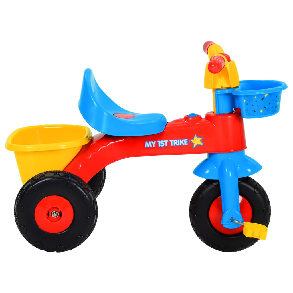 VidaXL tricycle pour enfants multicolore