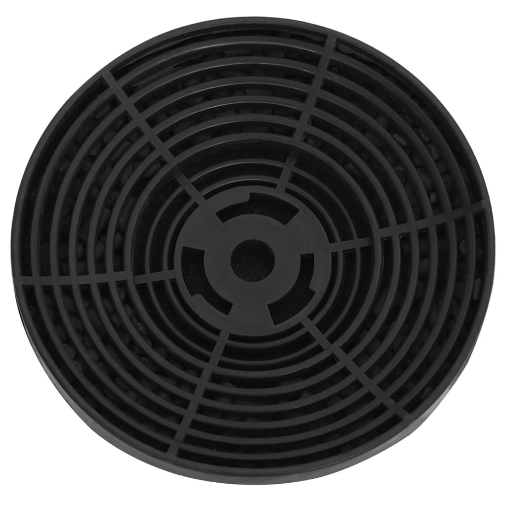Filtres de carbone Vidaxl pour le capot d'extracteur 2 PCS 105x21 mm