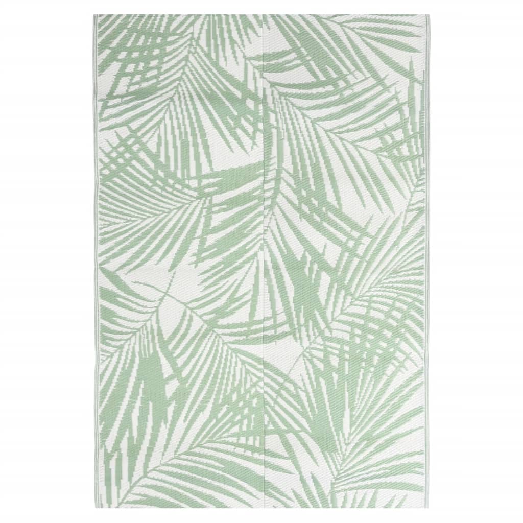 Vidaxl à l'extérieur du tapis Arakil 140x200 cm vert polypropène