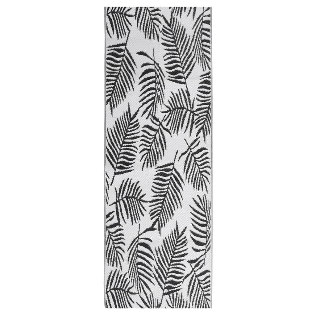 Vidaxl RAGN EXTÉRIEUR AAKIL 80X250 cm Polypropène noir