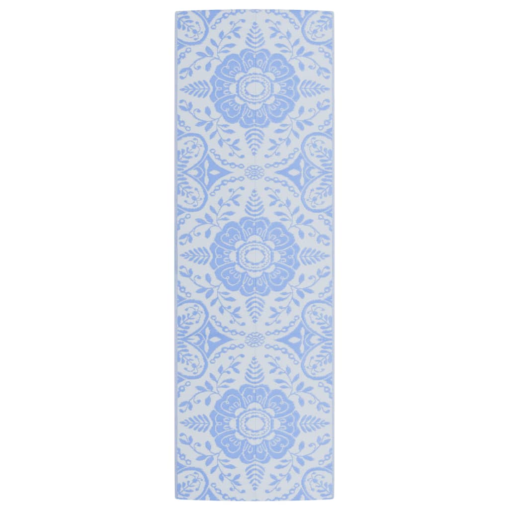 Vidaxl à l'extérieur tapis Arakil 80x250 cm en polypropène bébé bleu
