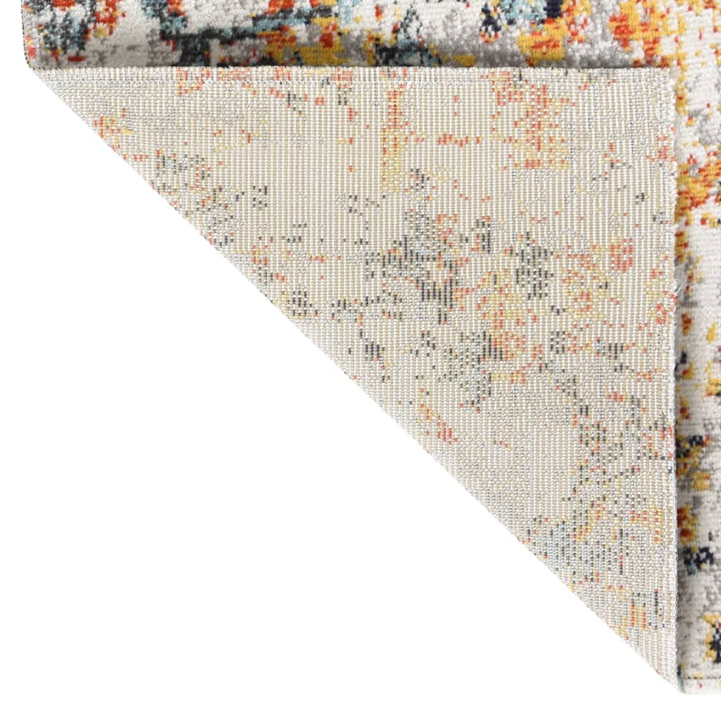 Vidaxl extérieur tapis plat tissé 80x150 cm multi-colorant