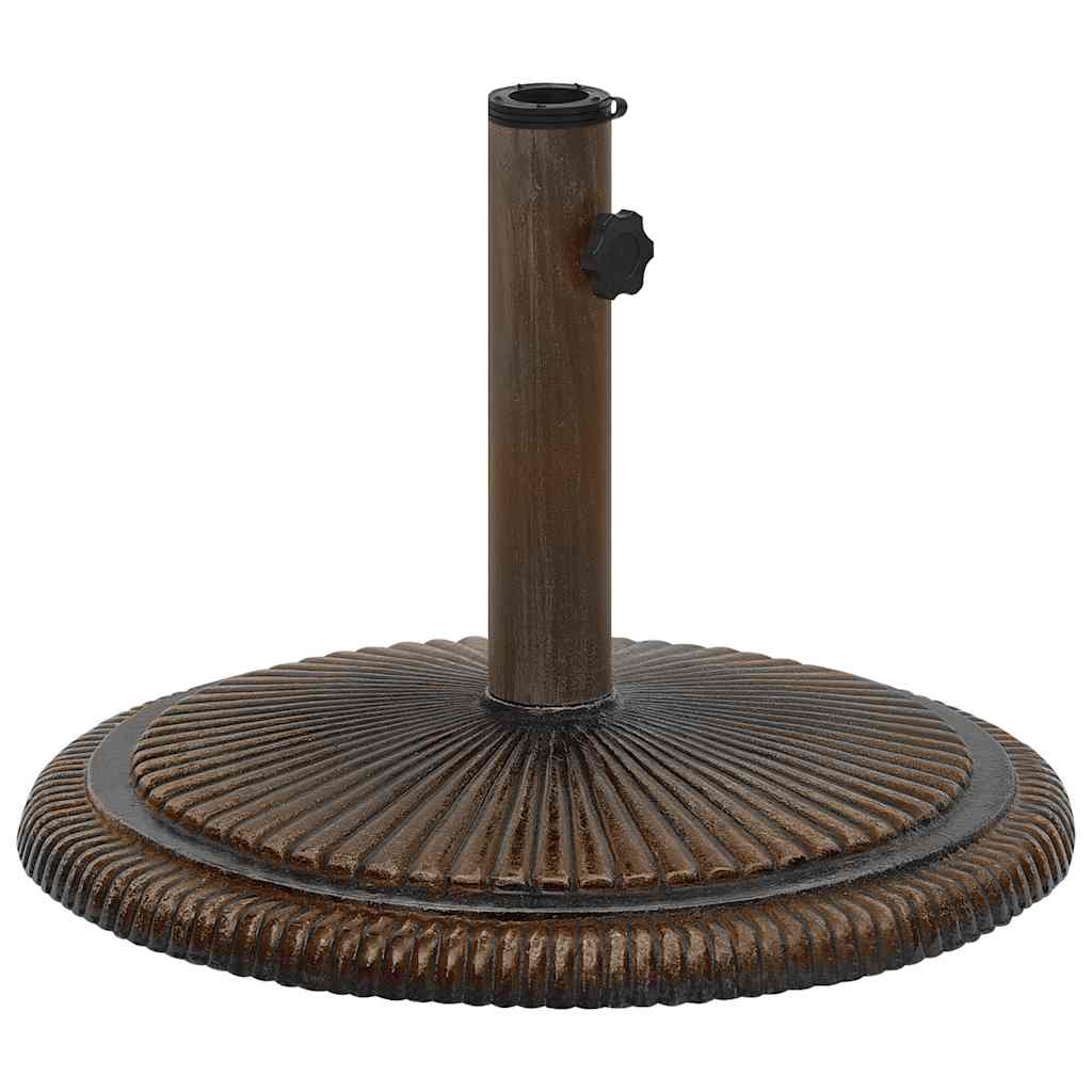 Vidaxl Parasol Foot 45x45x30 cm en fonte en fonte colorée