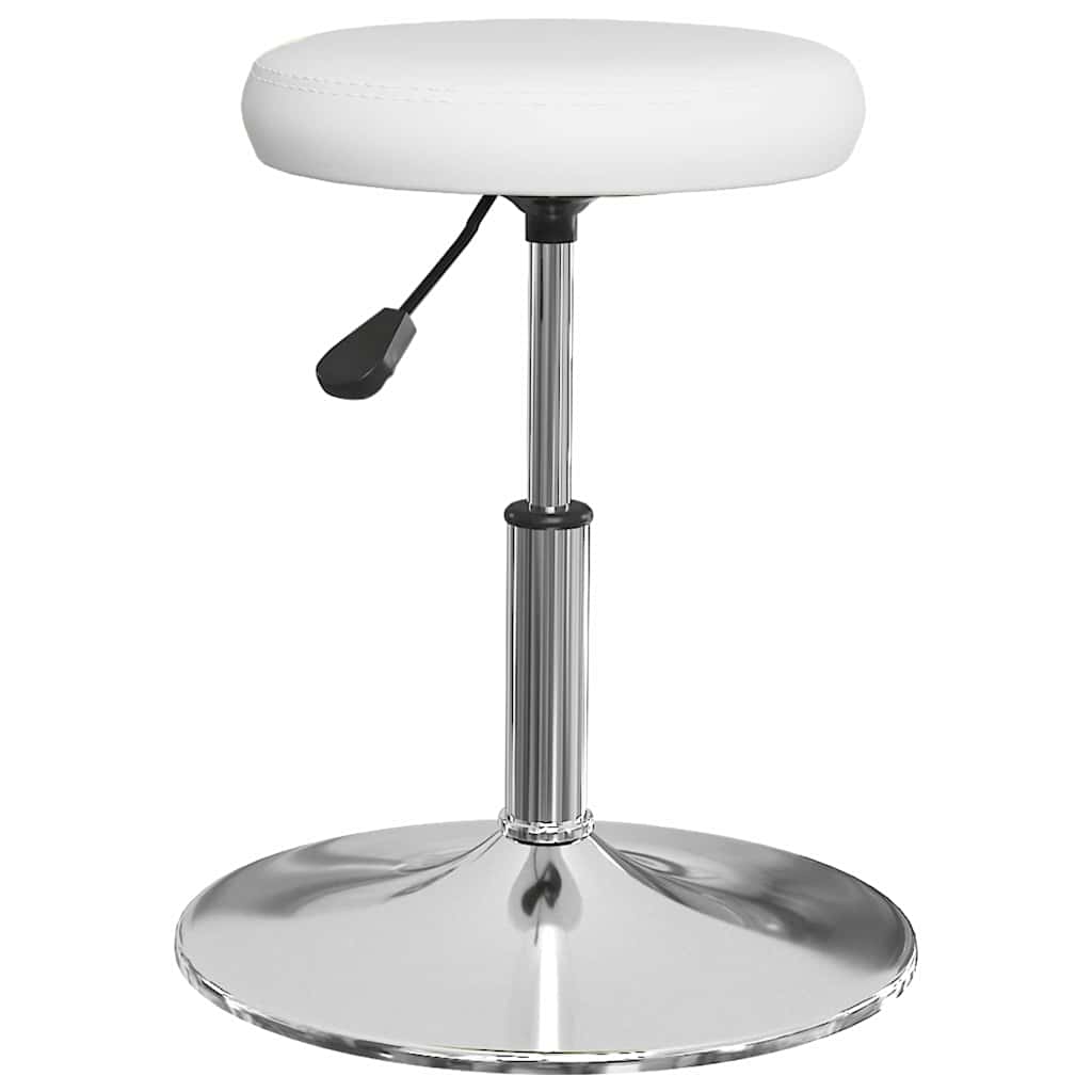 Vidaxl eetkamerstoelen 4 st kunstleer wit
