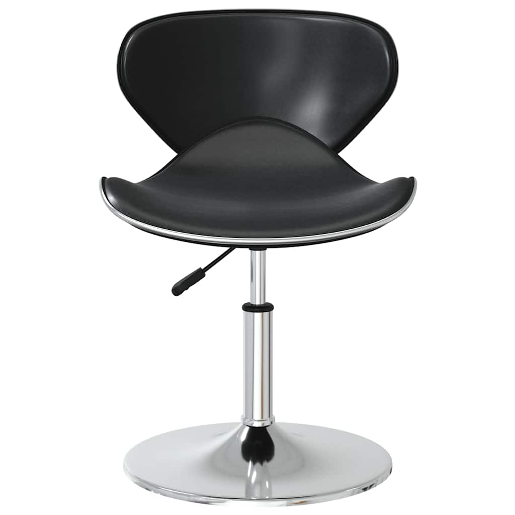 Vidaxl eetkamerstoelen 4 st kunstleer zwart