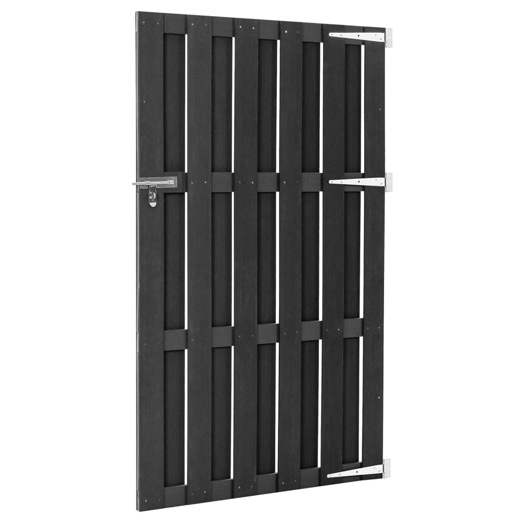 Port vidaxl 100x180 cm hkc gris
