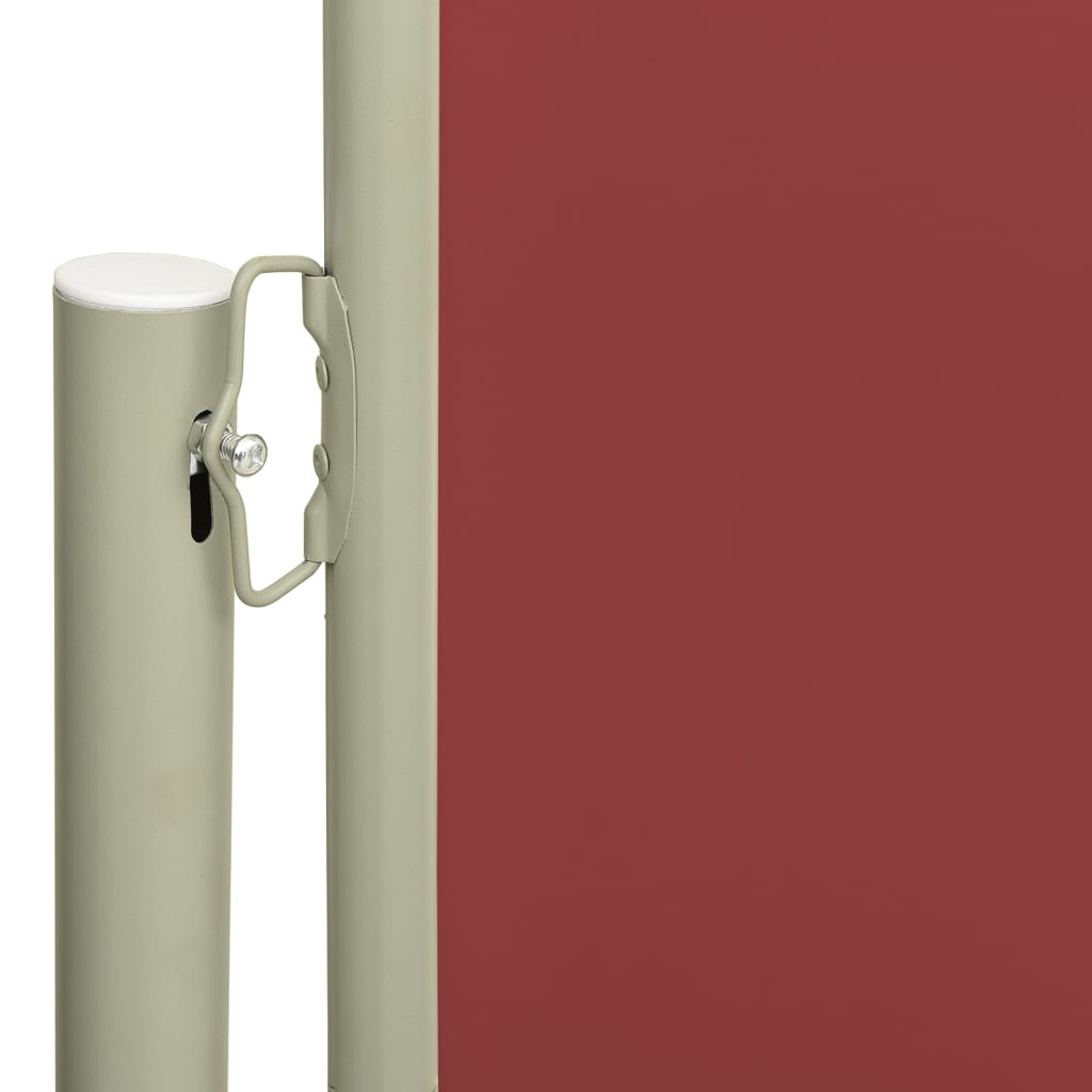 Écran de jardin vidaxl extensible 140x300 cm rouge
