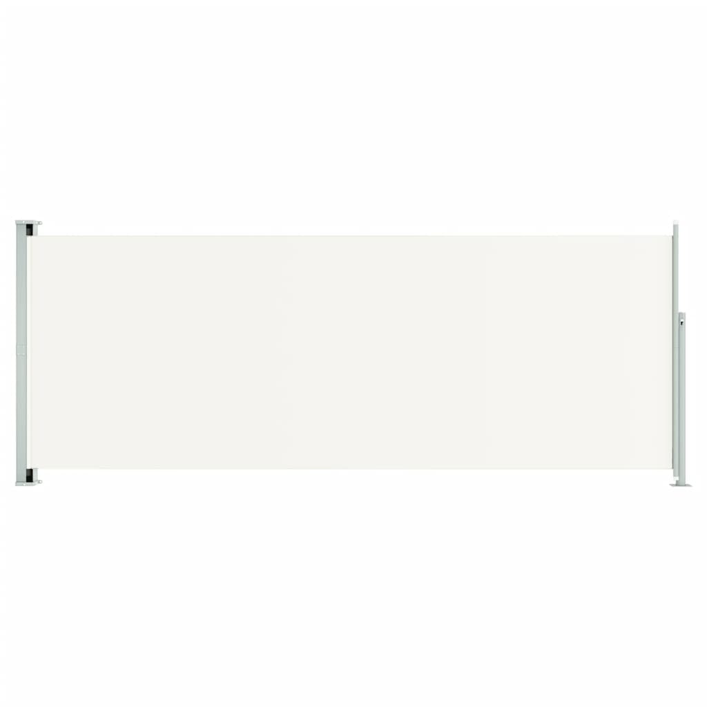 Écran de jardin vidaxl extensible 117x300 cm crème