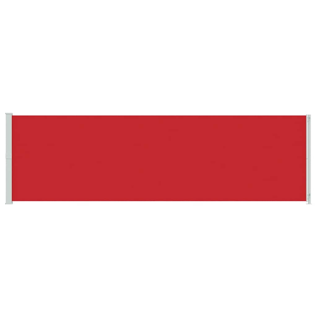 Écran de jardin vidaxl extensible 180x600 cm rouge