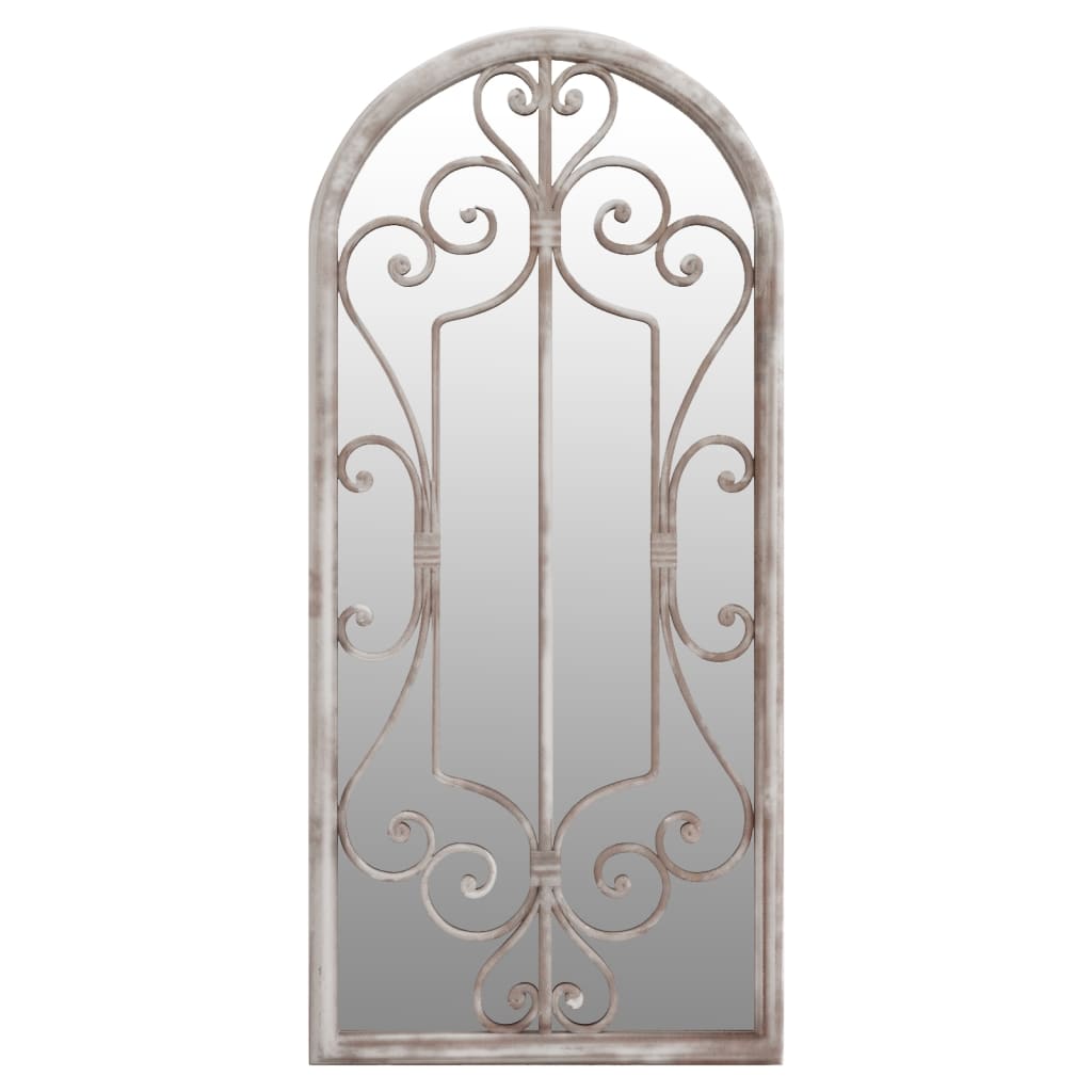 Miroir vidaxl 100x45 cm sable de fer -colore