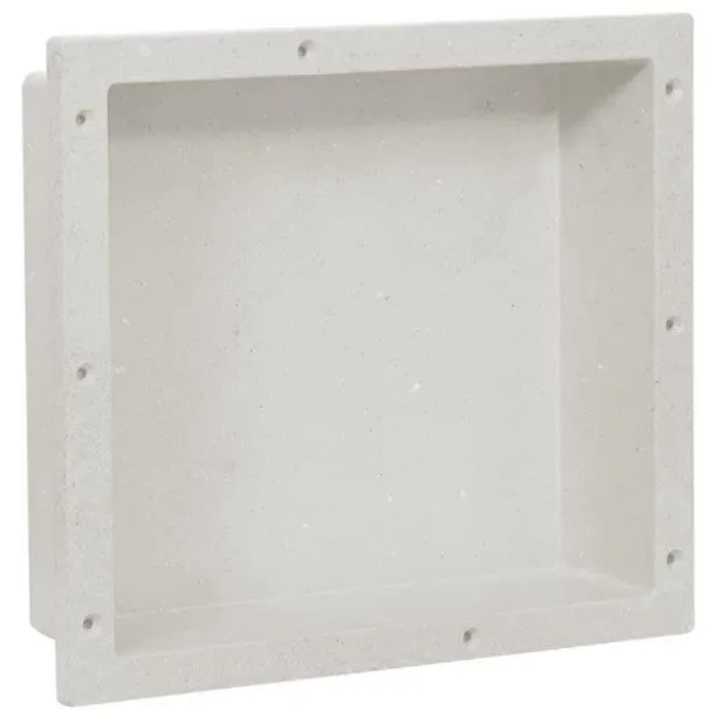 Vidaxl Douche 41x36x10 cm Mat blanc