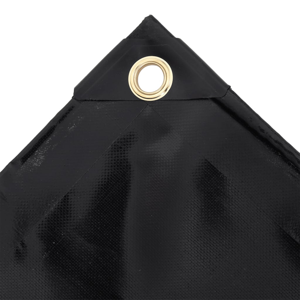Appareil Vidaxl 650 g m² 1,5x6 m noir