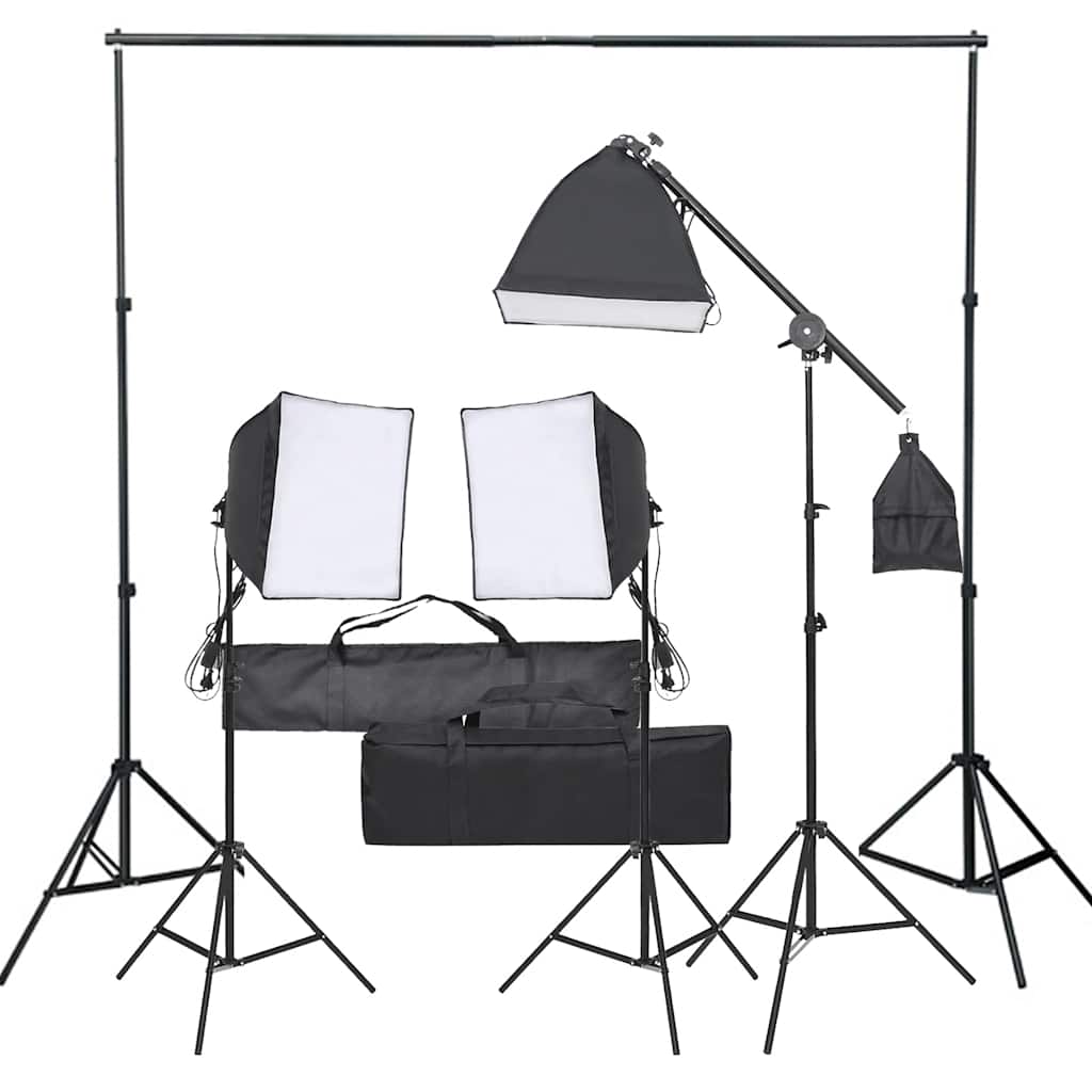 Ensemble de studio photo vidaxl avec ensemble d'éclairage