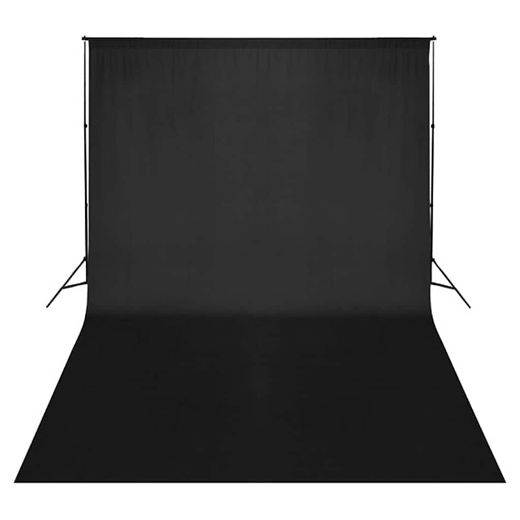 Kit de studio photo Vidaxxl avec kit d'éclairage, fond et réflecteur