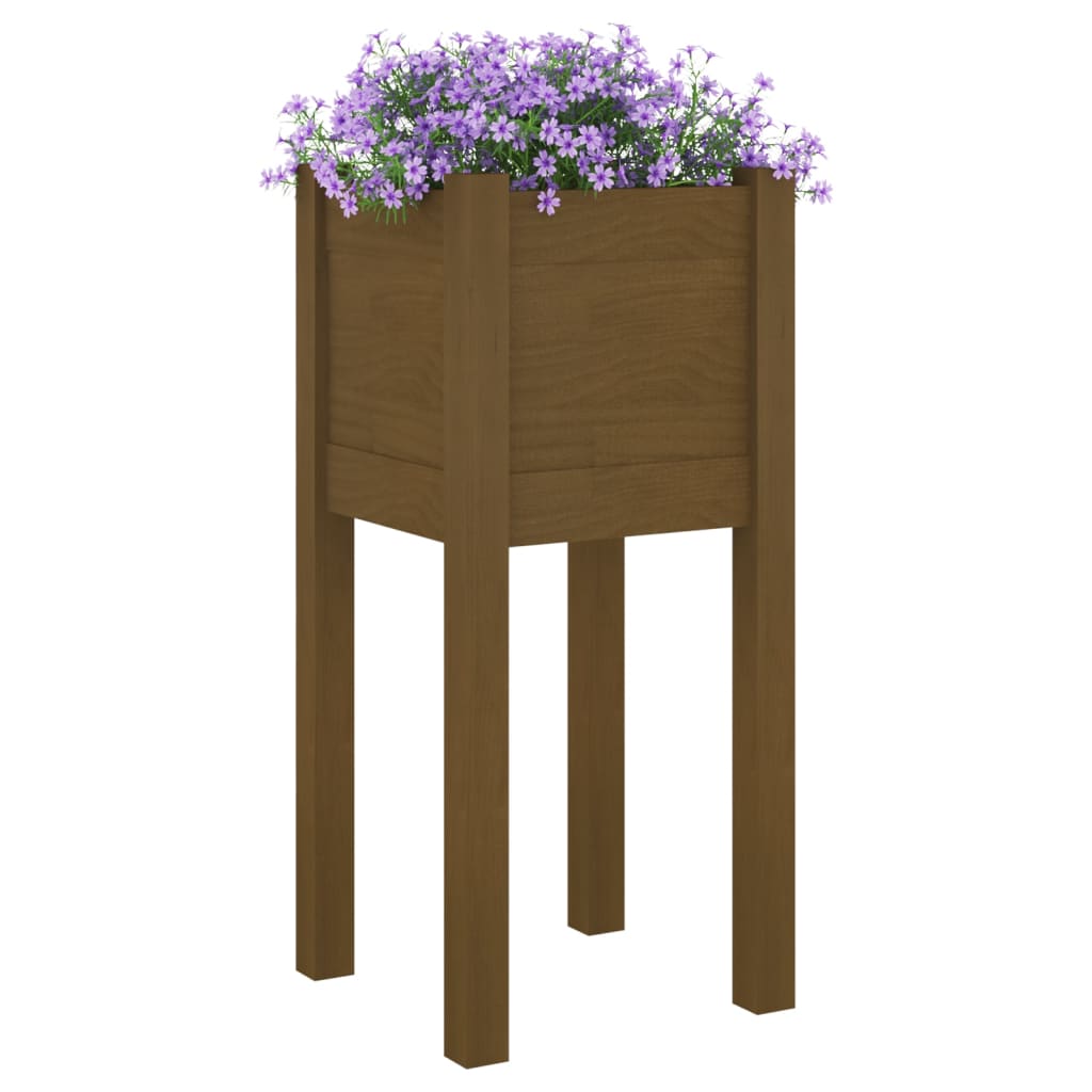 Jardinières vidaxl 2 pcs 31x31x70 cm