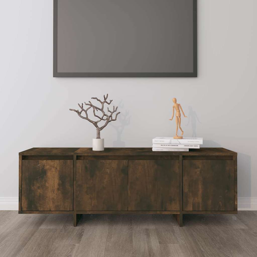 Vidaxl tv-meubel 120x30x40,5 cm bewerkt hout gerookt eikenkleurig