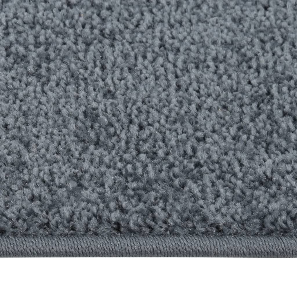 Vidaxl tapis kortpolig 120x170 cm anthracite -colored