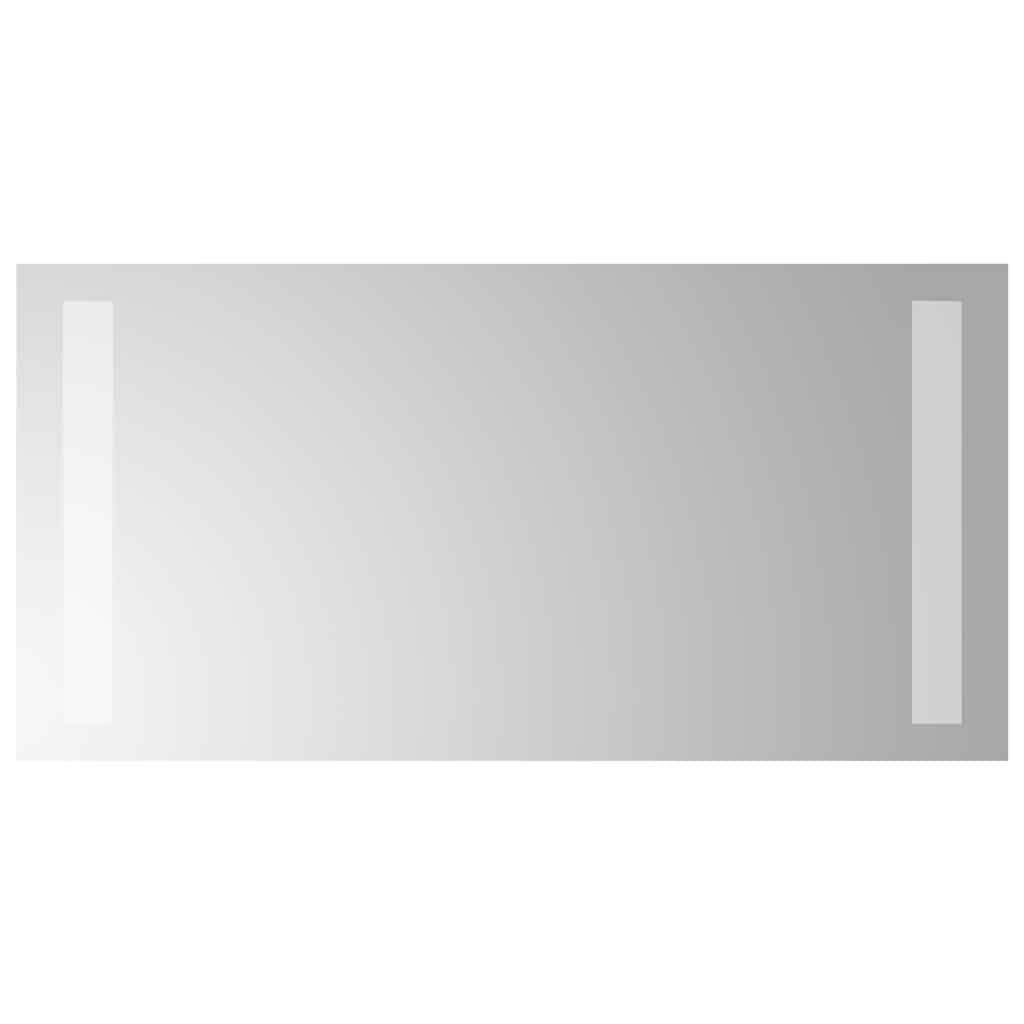 Miroir de salle de bain Vidaxl LED 40x20 cm