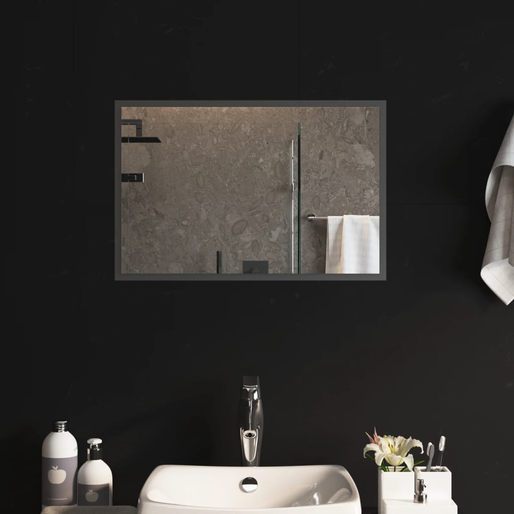 VidaXL Miroir de salle de bain LED 60x40 cm