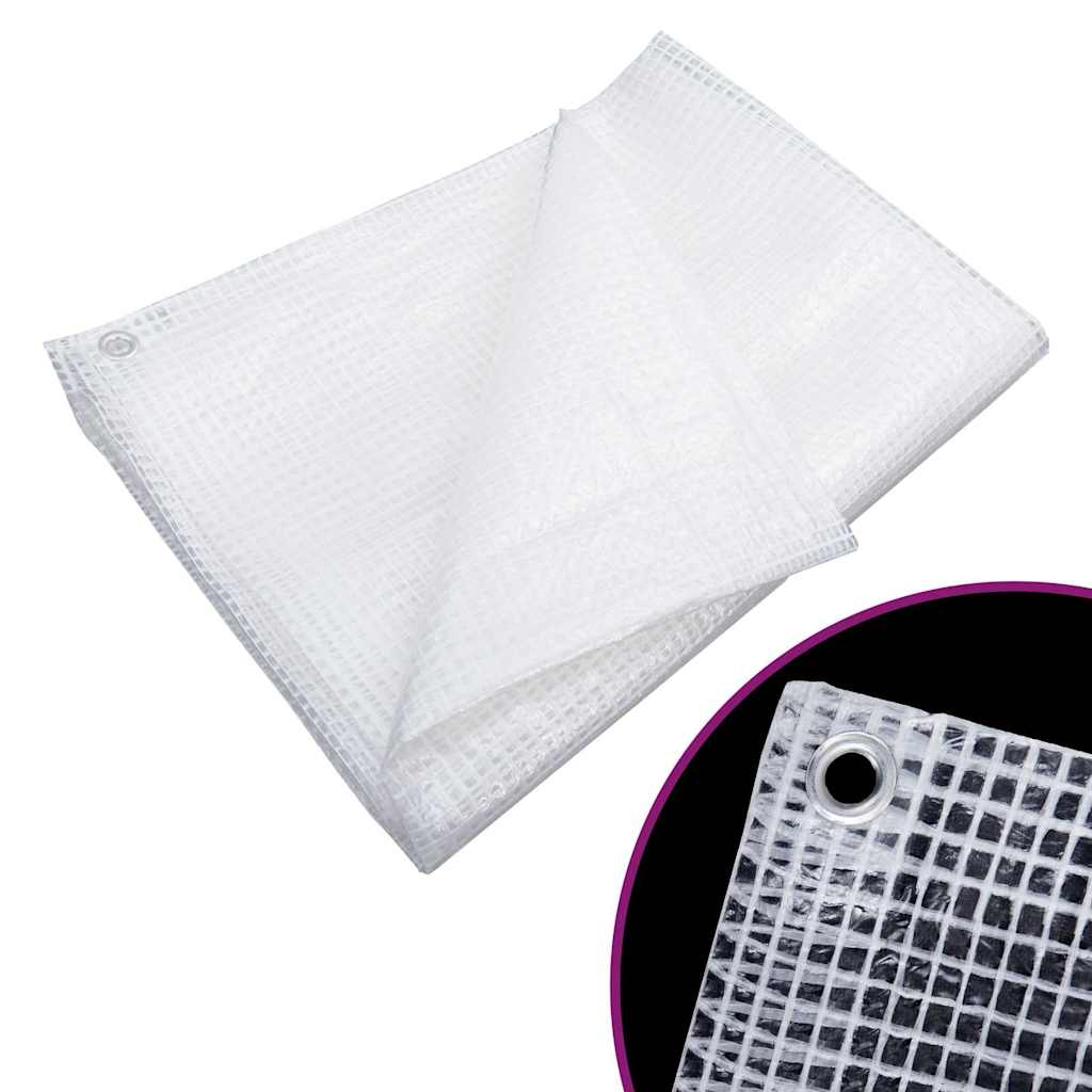 Appareil Vidaxl Leno 140 g m² 6x10 m blanc