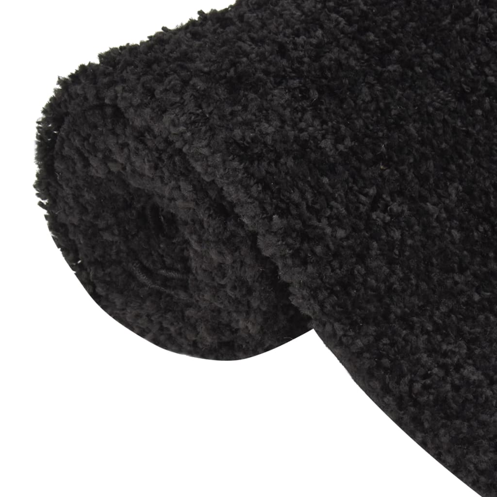 Tapis vidaxl tas haut tas tas 80x150 cm noir