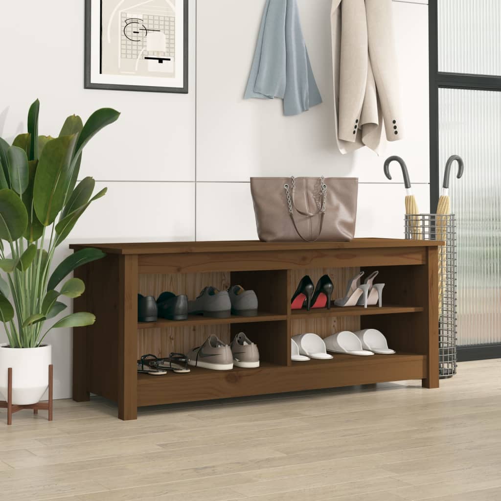 Vidaxl Chaussures Banque 110x38x45,5 cm