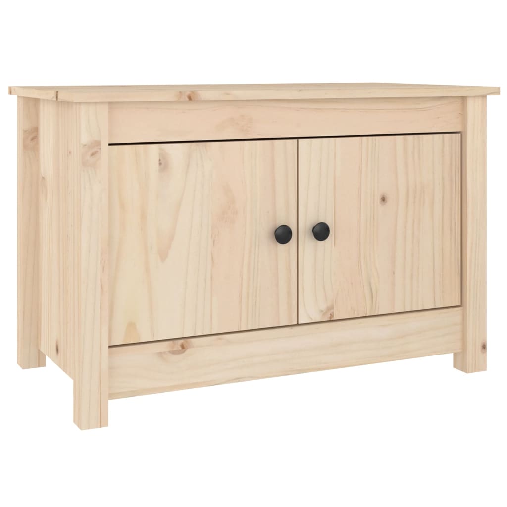 Vidaxx meuble à chaussures 70x38x45,5 cm bois de pin massif