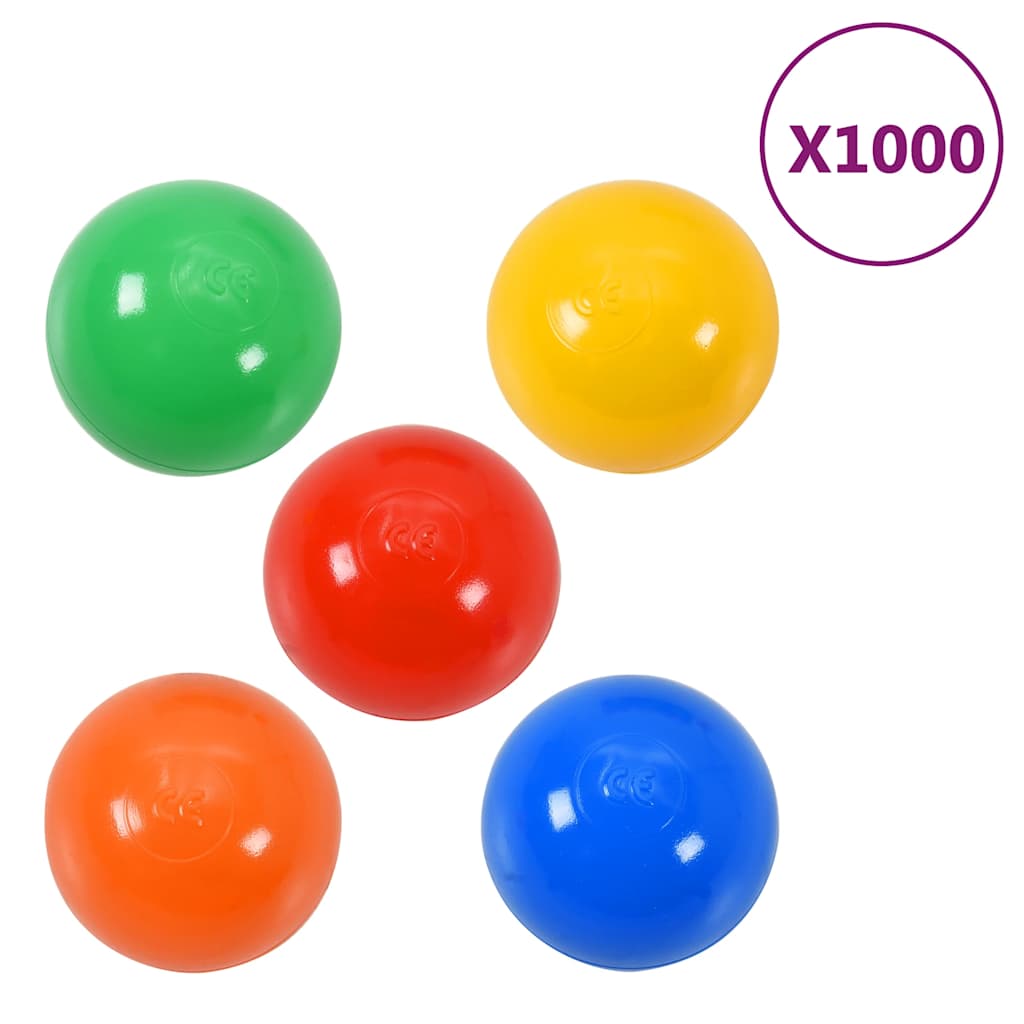 Vidaxl playball 1000 st multi-colorant