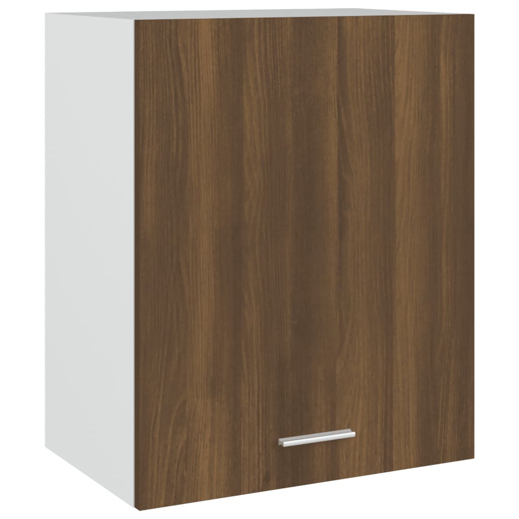 Vidaxl bovenkast lyon 50x31x60 cm bewerkt hout bruin eikenkleur