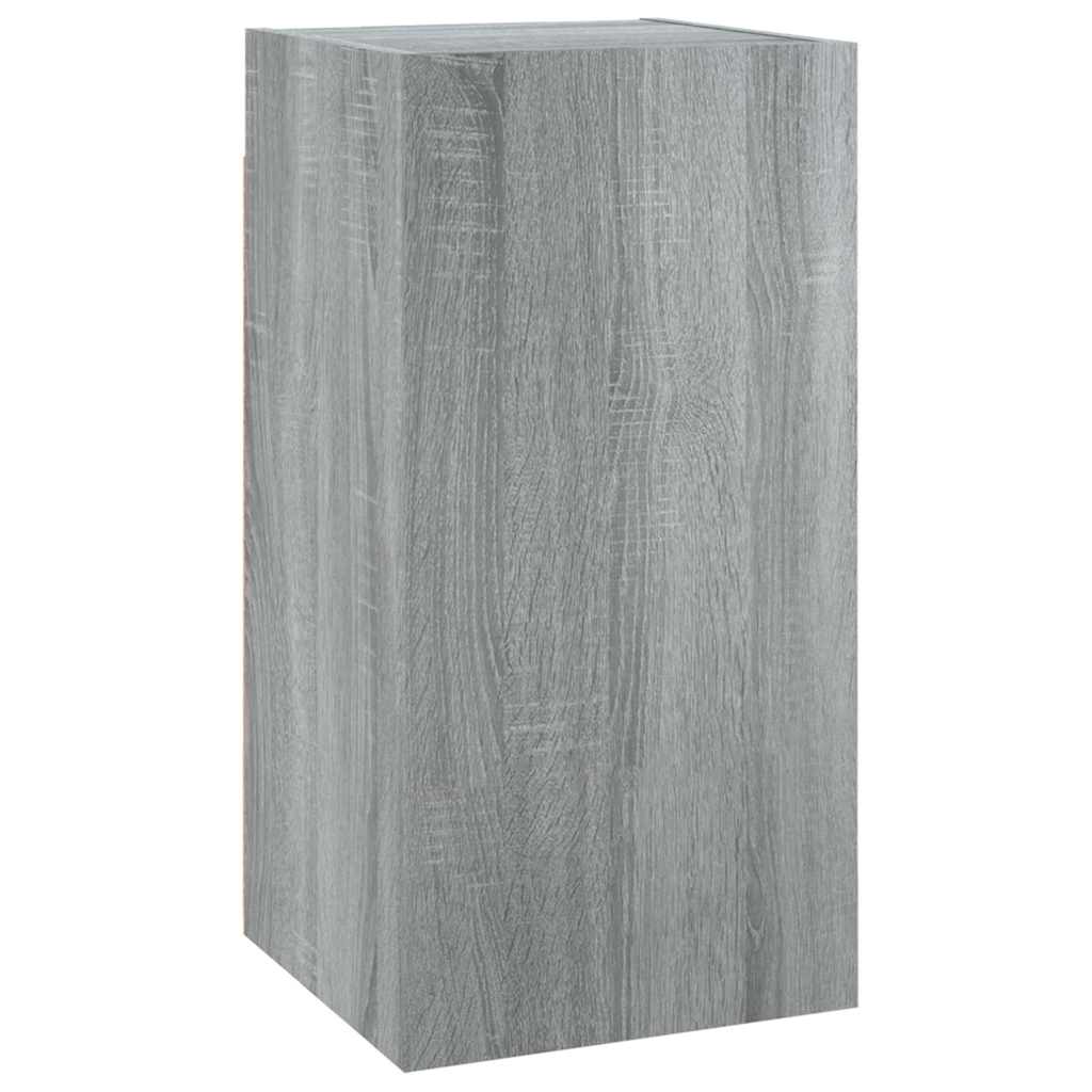 Vidaxl tv-meubel 30,5x30x60 cm bewerkt hout grijs sonoma eiken