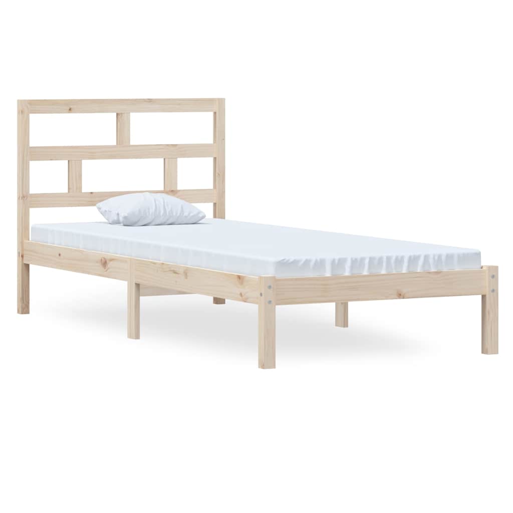 Vidaxl bedframe massief grenenhout 100x200 cm