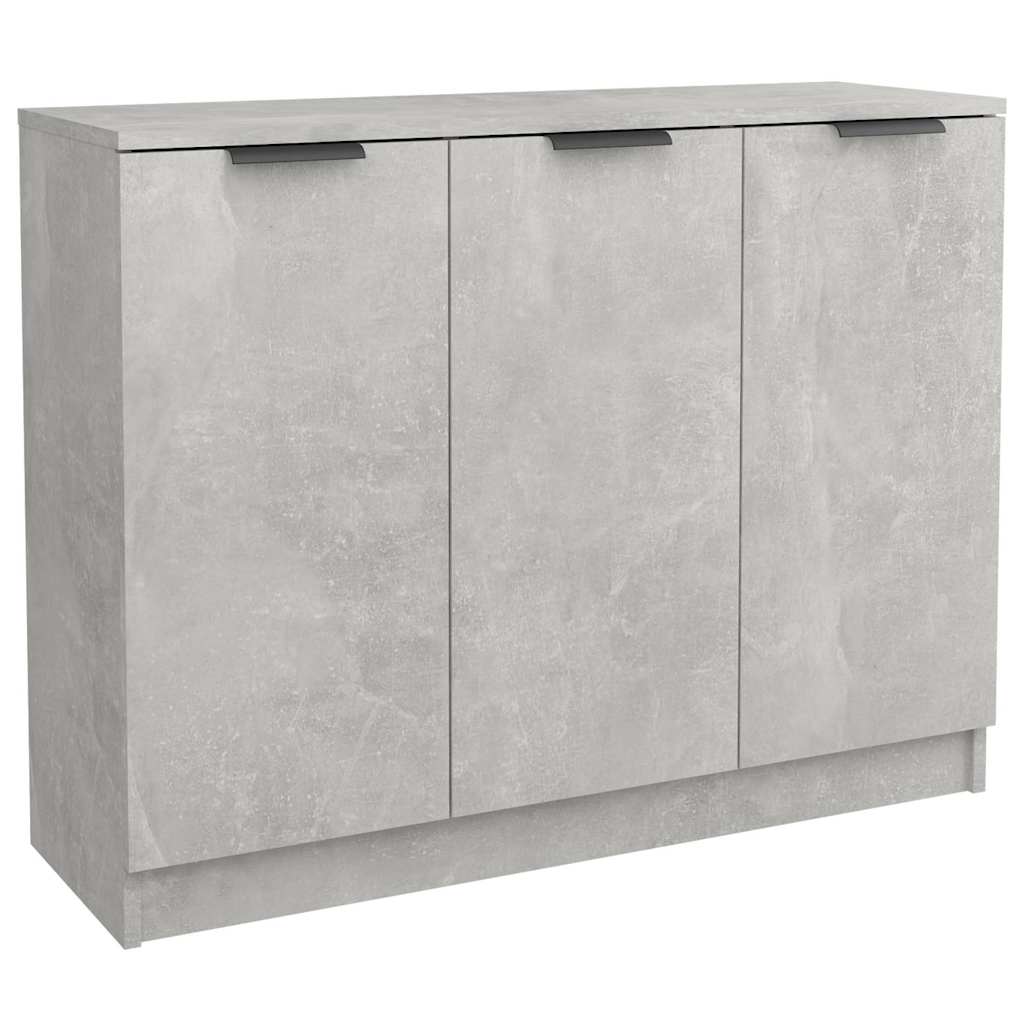 Vidaxl dressoir 90,5x30x70 cm bewerkt hout betongrijs