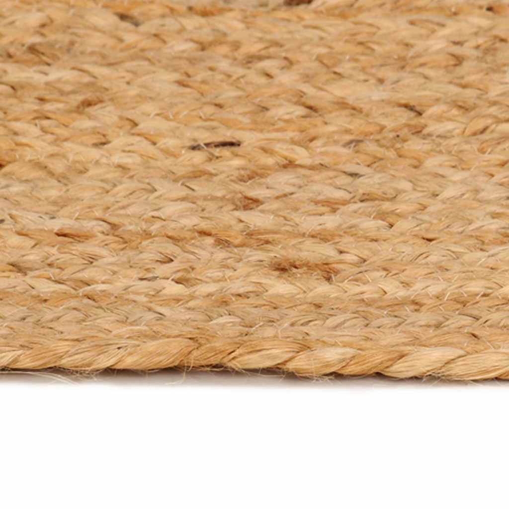 Tapis vidaxl autour de 210 cm de jute tressée