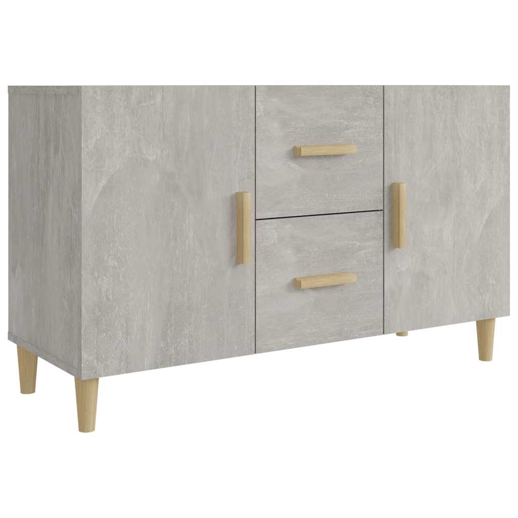 Vidaxl dressoir 100x36x60 cm bewerkt hout betongrijs