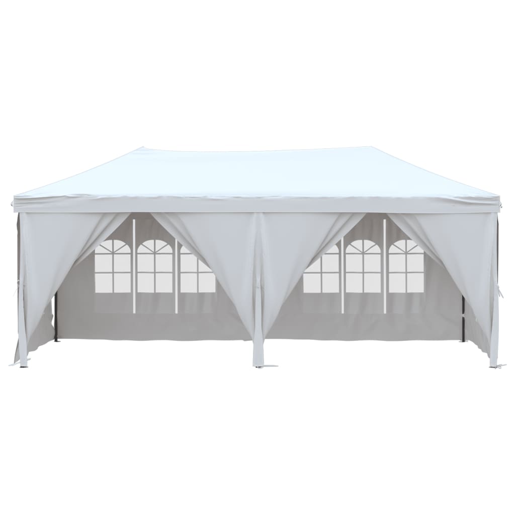 Vidaxx tente de fête pliable avec parois latérales 3x6 m blanc