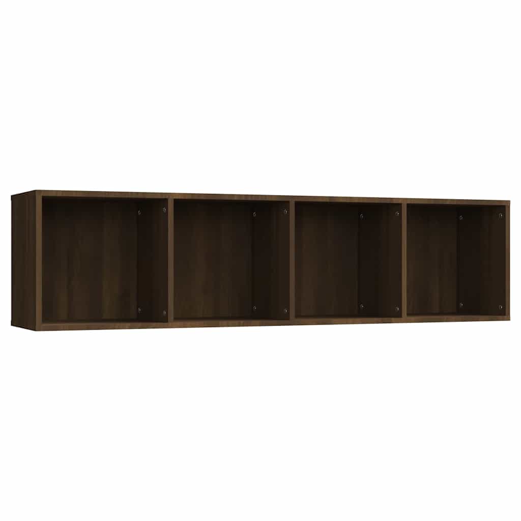 Vidaxl boekenkast tv-meubel 143x30x36 cm bruin eikenkleurig